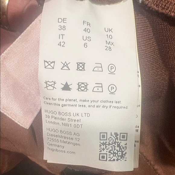 Boss Rust Mini Dress - Picture 4 of 8